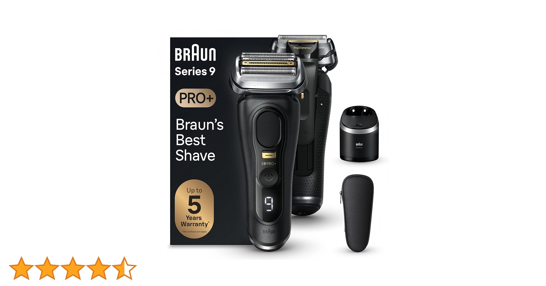 【Hirosuke】Braun Series 9 pro Golarka Braun Series 9 Pro+ z ProTrimmer | Braun PL